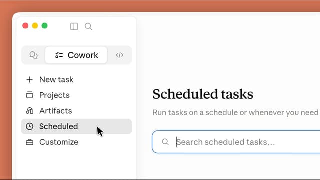 Delegate and schedule tasks in Claude Cowork — Anthropic